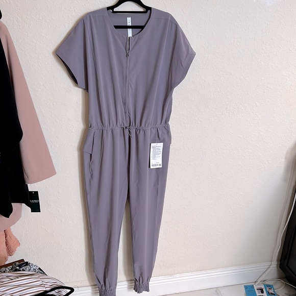 Lululemon Stretch Travel Woven Jumpsuit 